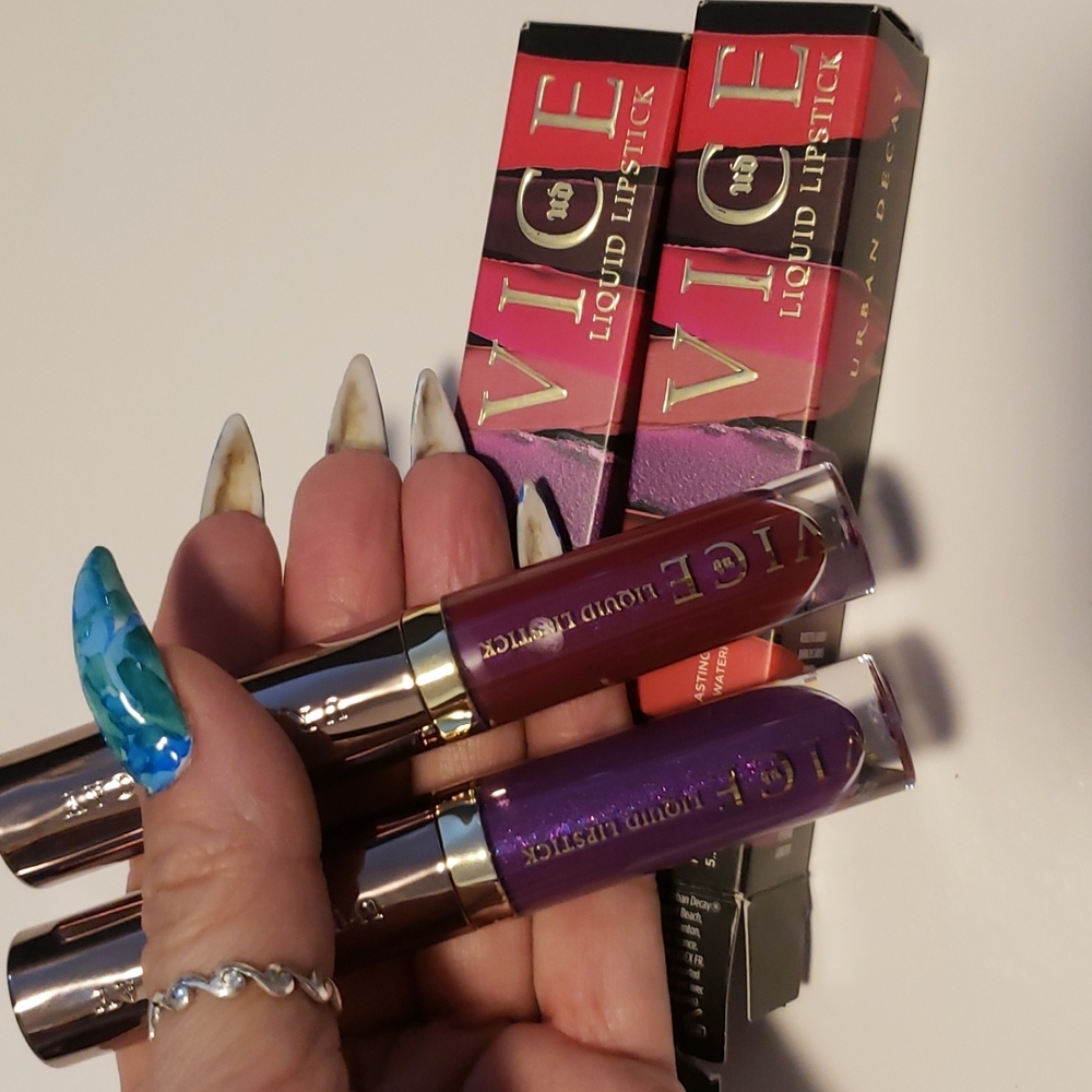 2/$20 or 3/$29 Urban Decay liquid lipstick set